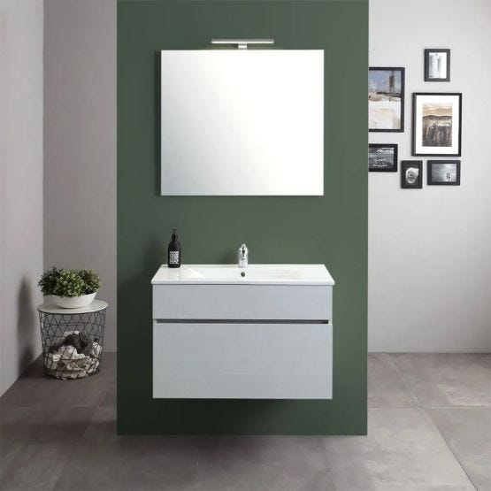 Mobile bagno con cassetto 80cm