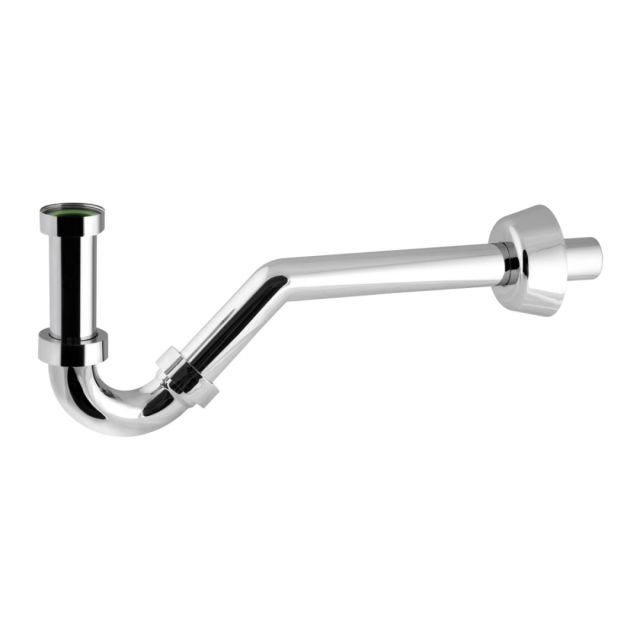 VERCHROMTE SIPHON WASCHBECKEN FÜR UND BIDET MODELL TURIN