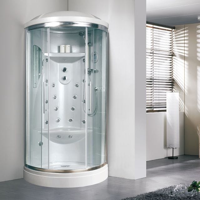 HYDROMASSAGE DUSCHKABINE 90x90 | IRIDE 
