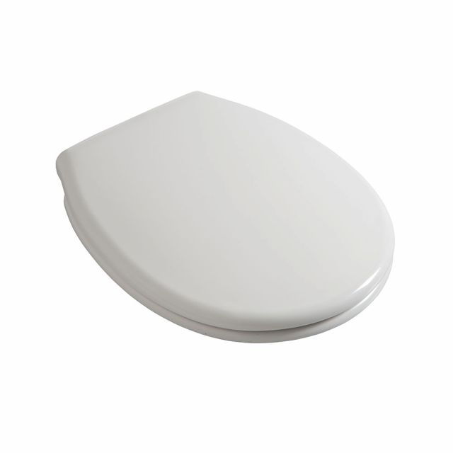 WC-SITZ IN WEISSEM PVC FÜR HÄNGENDES ODER STEHENDES WC-MODELL | CIPRO