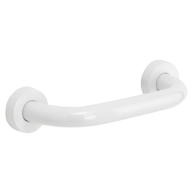 WEISSER SICHERHEITSGRIFF AUS EDELSTAHL 20CM
