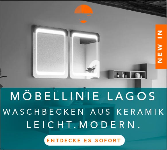 mobili bagno sospesi Lagos